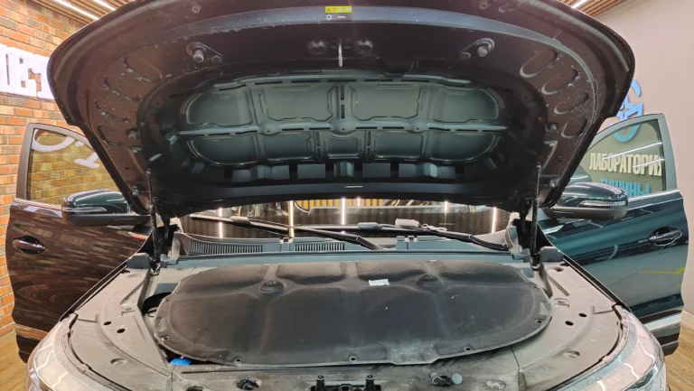 Шумоизоляция капота Chery Tiggo 8 Pro Max-1