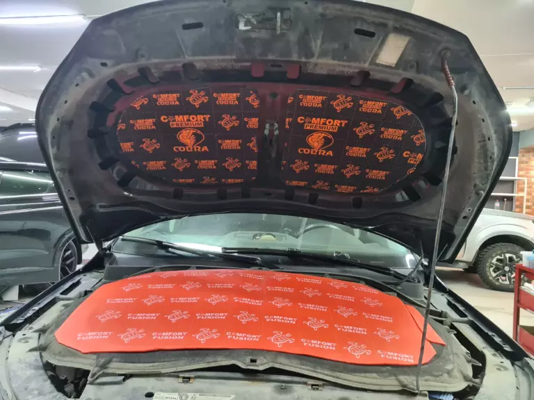 Шумоизоляция капота Volkswagen Tiguan