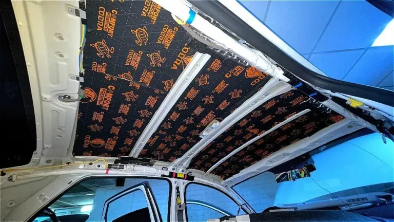 Шумоизоляция крыши Hyunda Elantra 2020-1