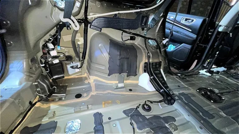 Шумоизоляция багажник Infinita QX60 2020-1