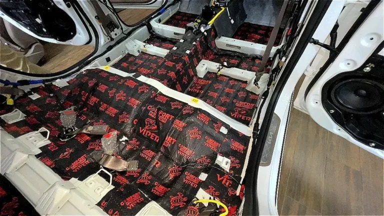 Шумоизоляция пола KIA K8 2021-2