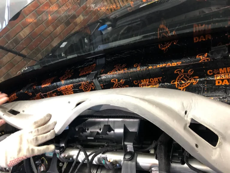 Шумоизоляция Skoda Kodiaq 2021 торп 3